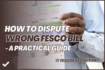 how to dispute wrong fesco bill
